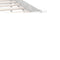 vidaXL - Bedframe - massief - grenenhout - wit - 140x200 - cm