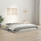 vidaXL - Bedframe - massief - grenenhout - wit - 150x200 - cm