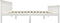 vidaXL - Bedframe - massief - grenenhout - wit - 160x200 - cm