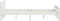 vidaXL - Bedframe - massief - grenenhout - wit - 160x200 - cm