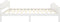 vidaXL - Bedframe - massief - grenenhout - wit - 160x200 - cm