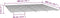 vidaXL - Bedframe - massief - grenenhout - wit - 180x200 - cm