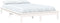 vidaXL - Bedframe - massief - grenenhout - wit - 180x200 - cm