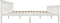 vidaXL - Bedframe - massief - grenenhout - wit - 180x200 - cm
