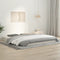vidaXL - Bedframe - massief - grenenhout - wit - 180x200 - cm