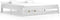 vidaXL - Bedframe - massief - grenenhout - wit - 200x200 - cm