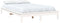 vidaXL - Bedframe - massief - grenenhout - wit - 200x200 - cm