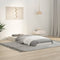 vidaXL - Bedframe - massief - grenenhout - wit - 75x190 - cm