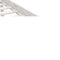 vidaXL - Bedframe - massief - grenenhout - wit - 75x190 - cm
