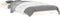 vidaXL - Bedframe - massief - grenenhout - wit - 75x190 - cm