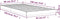 vidaXL - Bedframe - massief - grenenhout - wit - 90x190 - cm