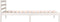 vidaXL - Bedframe - massief - grenenhout - wit - 90x190 - cm