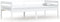 vidaXL - Bedframe - massief - grenenhout - wit - 90x200 - cm