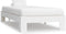 vidaXL - Bedframe - massief - grenenhout - wit - 90x200 - cm