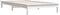 vidaXL - Bedframe - massief - grenenhout - wit - 90x200 - cm