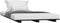 vidaXL - Bedframe - massief - grenenhout - zwart - 100x200 - cm