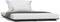 vidaXL - Bedframe - massief - grenenhout - zwart - 135x190 - cm
