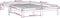 vidaXL - Bedframe - massief - grenenhout - zwart - 160x200 - cm