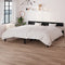 vidaXL - Bedframe - massief - grenenhout - zwart - 180x200 - cm