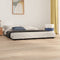vidaXL - Bedframe - massief - grenenhout - zwart - 180x200 - cm