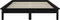 vidaXL - Bedframe - massief - grenenhout - zwart - 200x200 - cm
