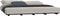 vidaXL - Bedframe - massief - grenenhout - zwart - 200x200 - cm