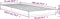 vidaXL - Bedframe - massief - grenenhout - zwart - 75x190 - cm
