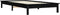 vidaXL - Bedframe - massief - grenenhout - zwart - 90x200 - cm