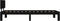 vidaXL - Bedframe - massief - grenenhout - zwart - 90x200 - cm