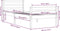 vidaXL - Bedframe - massief - hout - 100x200 - cm