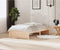 vidaXL - Bedframe - massief - hout - 100x200 - cm