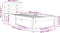 vidaXL - Bedframe - massief - hout - 100x200 - cm