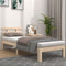 vidaXL - Bedframe - massief - hout - 100x200 - cm