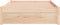 vidaXL - Bedframe - massief - hout - 100x200 - cm