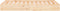 vidaXL - Bedframe - massief - hout - 100x200 - cm