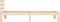vidaXL - Bedframe - massief - hout - 100x200 - cm