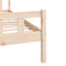 vidaXL - Bedframe - massief - hout - 100x200 - cm