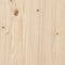 vidaXL - Bedframe - massief - hout - 120x190 - cm