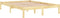vidaXL - Bedframe - massief - hout - 120x190 - cm