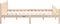 vidaXL - Bedframe - massief - hout - 120x190 - cm