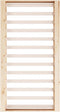 vidaXL - Bedframe - massief - hout - 120x190 - cm