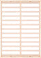 vidaXL - Bedframe - massief - hout - 120x190 - cm