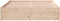 vidaXL - Bedframe - massief - hout - 120x190 - cm