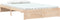 vidaXL - Bedframe - massief - hout - 120x190 - cm