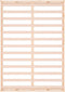 vidaXL - Bedframe - massief - hout - 120x200 - cm