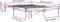 vidaXL - Bedframe - massief - hout - 135x190 - cm - Double