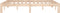 vidaXL - Bedframe - massief - hout - 135x190 - cm - Double