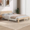 vidaXL - Bedframe - massief - hout - 135x190 - cm