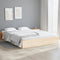 vidaXL - Bedframe - massief - hout - 135x190 - cm