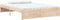 vidaXL - Bedframe - massief - hout - 135x190 - cm